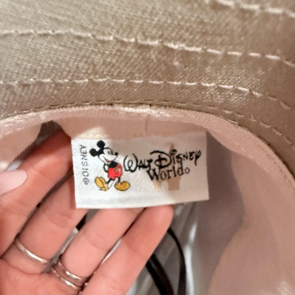 🔥Disney Parks Safari Adventure Hat Beige Wide Brim Unisex EC One Size 🔥